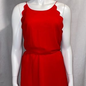 Red Halter Dress